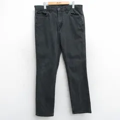 W35/古着 リーバイス Levis 511 ジーンズ メンズ 黒 ブラック デニム 25sep06 中古 ボトムス ジーパン Gパン ロング パンツ