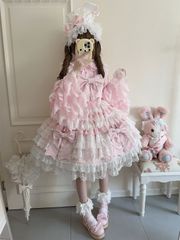 韓嬢♯熊ジャズ】ゴスロリ・ロリータドレスロリィタ jsk