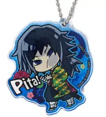 【中古】雑貨 冨岡義勇 「ぴた!でふぉめ 鬼滅の刃 アクリルキーホルダーvol.3」