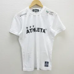 G■アスレタ/ATHLETA Tシャツ/フットサル トレーニングウエア【M】白/men's/95【中古】■