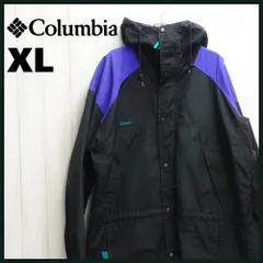 Columbia　コロンビア　ナイロン　マウンテン　ジャケット　ブルゾン　ブラック　アウトドア　XL