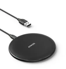 【特価商品】Anker PowerWave 10 Pad ワイヤレス充電器 Qi認証 iPhone 15シリーズ / 14シリーズ Galaxy AirPods 各種対応 最大10W出力 (ブラック)