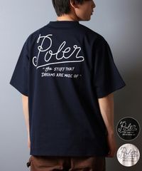 【ムラスポ公式】新品 POLER ポーラー 半袖 Tシャツ メンズ ビッグシルエット 吸湿速乾 259MCV0014 ムラサキスポーツ限定