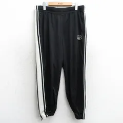 W38/古着 ラルフローレン ポロジーンズ ブランド ジャージ パンツ メンズ 90s ワンポイントロゴ 黒他 ブラック 25mar15 中古 ボトムス ロン