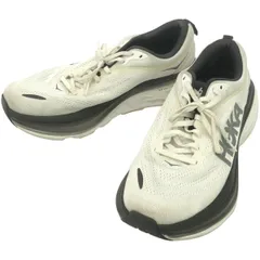 HOKA ONE ONE ホカ オネオネ BONDI 8 スニーカー 1123202 ホワイト 27.5cm
