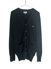 新品タグ付き！ヴィヴィアンウエストウッド 長袖カーディガン ブルー カーディガン（レディース） ｜ヴィヴィアン・ウエストウッド