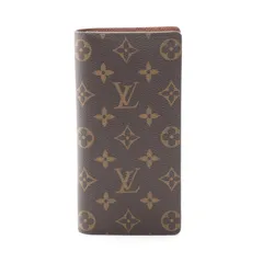 ルイ・ヴィトン LOUIS VUITTON 二つ折り長財布 ポルトフォイユ ブラザ M66540 その他 PVCコーティングキャンバス ポルトフォイユ・ブラザ ユニセックス Used A