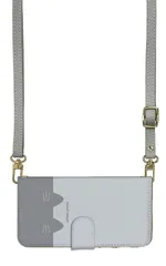 iPhone15Pro  ケース 手帳型 iPhone15 プロ スマホケース スマホショルダー レザー ストラップ 猫 ねこ ネコ かわいい おしゃれ 人気 調節可能 130cm  カラー06