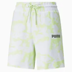 PUMA ウィメンズ SUMMER グラフィック 7 AOP ロングライン ショーツ