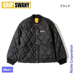 【新品】 GRIP SWANY(グリップスワニー)  ウォーターリペレントキルティングブルゾン GSMJ-054 アウトドア ウェア 中綿 ジャケット コート メンズ 撥水のサムネイル