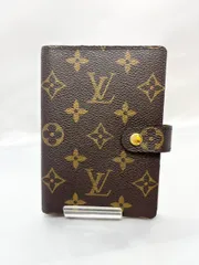 LOUIS VUITTON ルイヴィトン モノグラム アジェンダPM 手帳カバー ※ボタンスレ・内側少し汚れあり M-1408