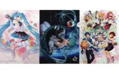 初音ミク　ボカロ　クリアファイル　まとめ売り　マジカルミライ　39culture iXima A4クリアファイル TABLOID MIKU タブロイドミク 初音ミク