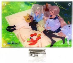 [중고] 아크릴 스탠드 아크릴 패널 노노미 & 히후미 신작 2층 A5 아크릴 스탠드 [Blu-ray/DVD 블루 아카이브 The Animation] 요도바시 카메라 전권 구입 특전