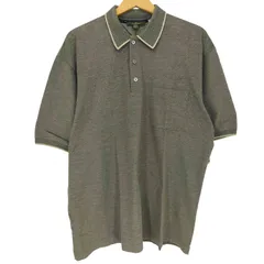 Ermenegildo Zegna ゼニア　ブラウン ポロシャツ 半袖サイズXL Ermenegildo Zegna - 美品 Ermenegildo Zegna エルメネジルド