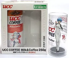 【中古】フィギュア 綾波レイ UCC COFFEE Milk＆Coffee 250g 特製フィギュア付セット (Blu-Ray＆DVD発売記念)「エヴァンゲリヲン 新劇場版：破」