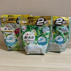 【まとめ売り♪】Ｐ＆Ｇ ボールドジェルボール3D グリーンガーデン&ミュゲの香り つめかえ用 超特大サイズ 30個入  3個セット【日用品】