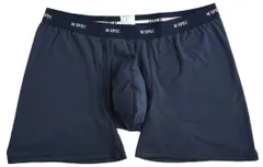 3D 立体 至福のパンツ MSPEC 股間 爽快 ニット トランクス メンズ 前開き ネイビーのサムネイル