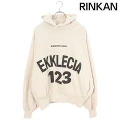 RRR123 リヴィントンロイレビス ロゴプリント プルオーバー