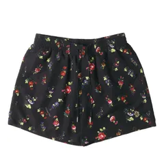 【美品】Dior HOMME ディオールオム パンツ サイズ:M / フローラル モノグラム ロゴ ウォーター ショーツ (733B002W8484) / ブラック 黒 / イタリア製  / ボトムス ショートパンツ 【メンズ】【中古】のサムネイル