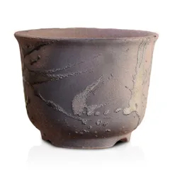 白磁、花盆栽鉢、陶器時代物陶芸