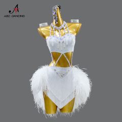 新品未使用ストーン付きスタンダードドレス 後ろファスナーあり！競技