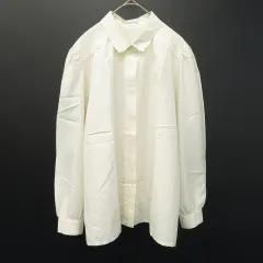 アクアスキュータム Aquascutum ヴィンテージ シルク シャツ ブラウス 花刺繍 x907115iのサムネイル