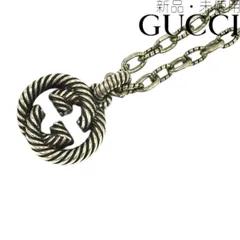 【新品/未使用】グッチ GUCCI 604155-J8400/0811 ネックレス ペンダント インターロッキングG メンズ レディース ユニセックス ブランド ロゴ GG シルバー 925 アクセサリー 6259744