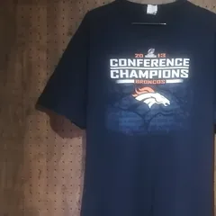 ALSTYLE APPAREL&ACTIVEWEAR アルスタイル　「2013 CONFERENCE CHAMPIONS BRONCOS」プリントＴシャツ　サイズＬのサムネイル