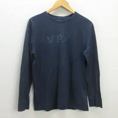 G■アーペーセー/A.P.C. ロンT/カットソー コットン【S】紺/men's/58【中古】■