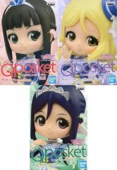 [중고] 피규어 전 3종 세트 [러브라이브! 선샤인!! The School Idol Movie Over the Rainbow] Q posket petit-3학년-