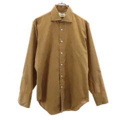 ARROW アロー 70s ヴィンテージ USA製 ユニオンチケット 長袖 ボタンダウンシャツ ベージュ メンズ 古着