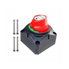 バッテリーキルスイッチ 12V/24V/36V/48V対応 高耐久タイプ 船舶・自動車・RVに最適 電源遮断スイッチ