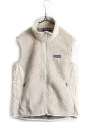 【お得なクーポン配布中!】 11年製 パタゴニア レトロX フリース ベスト レディース M 古着 Patagonia 重ね着 アウトドア パイル ジップアップ ナチュラル 廃版 モデル
