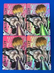 【4枚セット】黒崎一護 ユニオンレア UR ユニオンアリーナ BLEACH 黒崎一護 ショップバトル優勝プロモ4枚