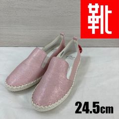 M-462 ■kutsu.com公式■ gather ドライビングシューズ 　G-622　ピンク　24.5ｃｍ