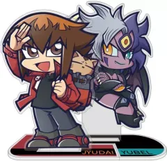 遊戯王 GX プリロール 十代 ユベル 缶バッジ アクリルスタンド 遊戯王 GX プリロール 遊城十代 ユベル 缶バッジ - メルカリ