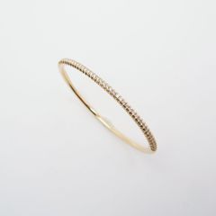 カルティエ エタンセル ドゥ カルティエ ブレスレット ダイヤモンド #16 750YG 新品仕上げ Sランク