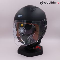ZOLTAR イージーウェーブ3 スポーツジェット　MATT BLACK　Mサイズ　EW0018　※女性・こども向けヘルメット