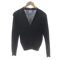 ルトロワ Letroyes カーディガン ニット 長袖 Vネック XS 黒 ブラック /SI38のサムネイル