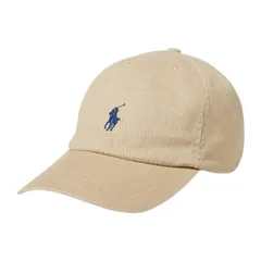 ラルフローレン Ralph Lauren ポロラルフローレン Polo Ralph Lauren キャップ 帽子 コットン チノ ポニー ワンポイント ロゴ 刺繍 小さめ キッズ 子供用 ボーイズサイズ 323552489 キッズ 子供用 ボーイズ カーキ