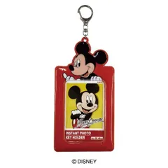 ディズニー ミッキーマウス インスタントフォトキーホルダー 推し活 Disney