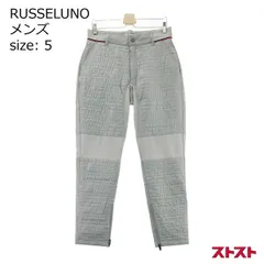 RUSSELUNO ラッセルノ RS-1940705 キルティングパンツ ルチャ グレー系 