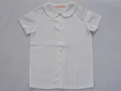 マムエモア mam et moi アウトレット 子供服 女の子 約 100cm 半袖 ブラウス 白 フォーマル 受験 面接 入園式 卒園式 入学式 通園 通学 通塾 春 夏 ★3 トップス ガールズ 女児 キッズ 【中古】 ユーズド リサイクル