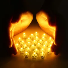 【新着商品】光る風船 ランプ 自作 ミニLEDライト 30個入 提灯 風船 ライト ライト パーツ DIY 提灯 電気工作 発光LED 小さい 豆電球 LED光 お祭り パーティー led イベント 結婚式 バルーンライト 飾り DIY クリスマス LIHAO