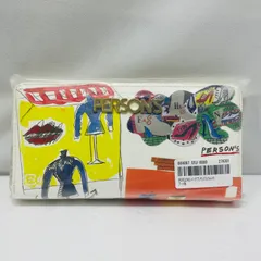 PERSONS バッグアンサンブルウォレット　アート柄のサムネイル