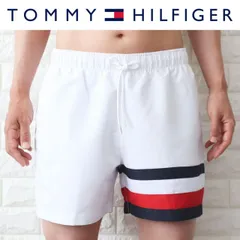 水着 メンズ サーフパンツ スイムショーツ ビーチショーツ 海パントミーヒルフィガー ハーフパンツ 水陸両用 TOMMYHILFIGER UM0UM02934