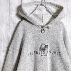 【入手困難】90s 赤タグ後期 Disney Vintage パイル パーカー