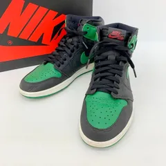 NIKE AIR JORDAN 1 RETRO HIGH OG エアジョーダン 1 レトロ ハイ パイングリーン スニーカー シューズ 箱付き メンズ ナイキ 靴 DF15669■
