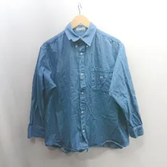 ◇ ⊇ MUHET ミュエータ 長袖 シャツ サイズM ブルー系 メンズ E  【1502060000659】のサムネイル