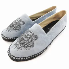 ケンゾー KENZO エスパドリーユ スリッポン スニーカー シューズ タイガー 36 青 ブルー 黒 ブラック  /OUのサムネイル